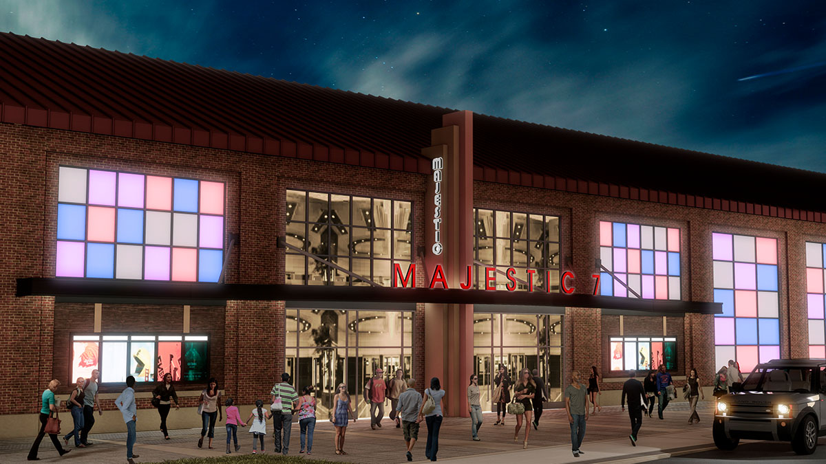 Majestic Cinemas at Arsenal Yards rendering
