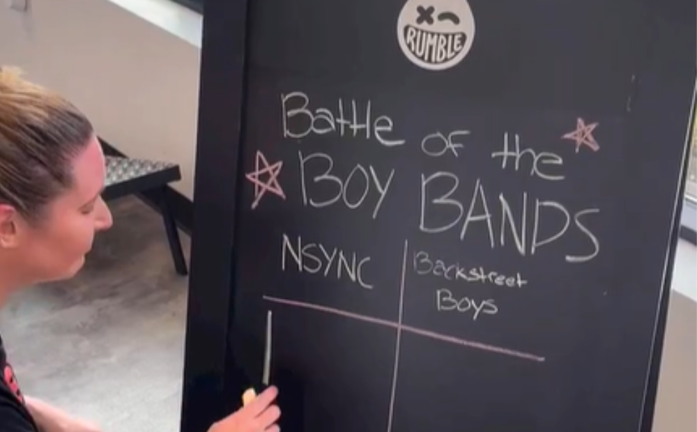 Rumble's Boy Band Anniversary Class
