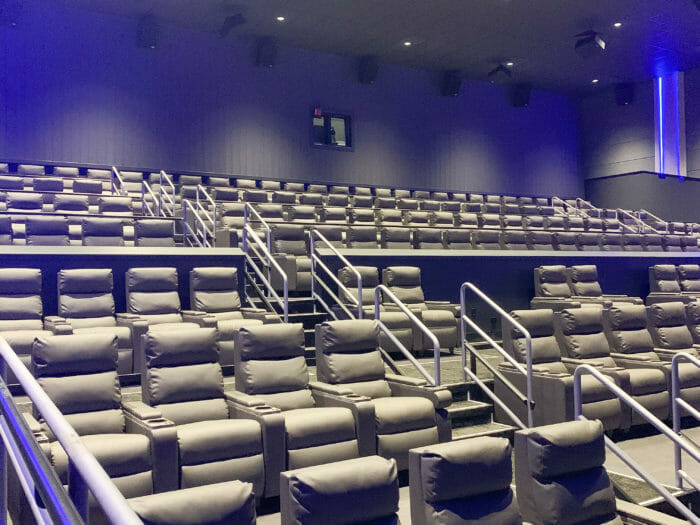 Majestic cinema theater seats