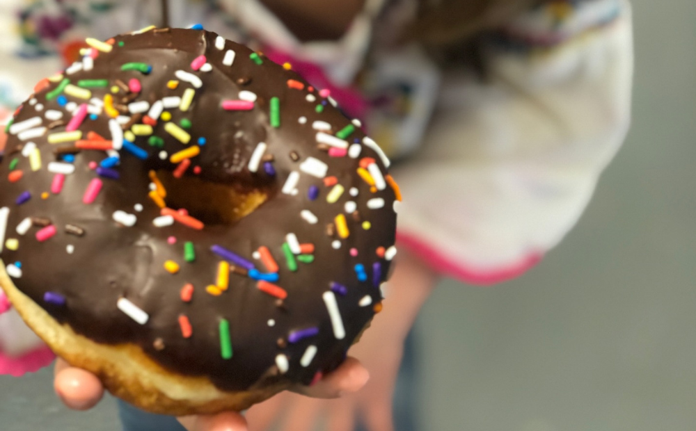 Kids Doughnut Decorating