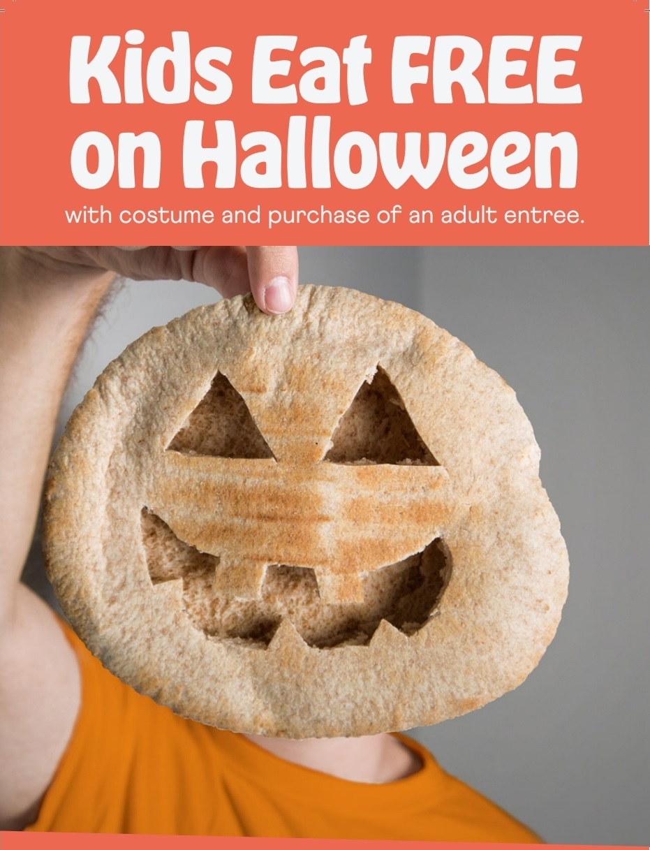 Kids Eat Free on Halloween!
