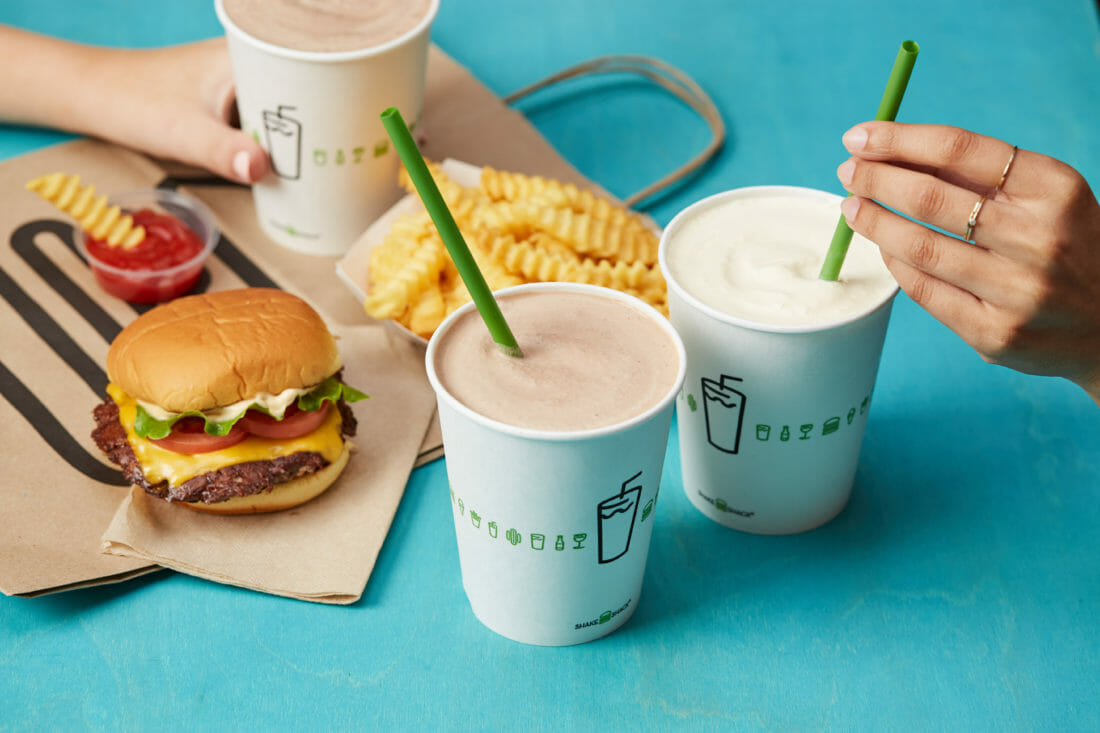 Shake shack milkshakes