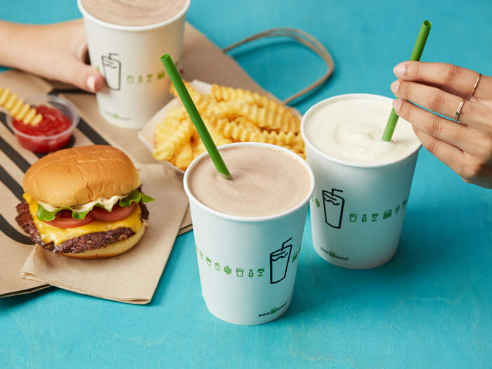 Shake shack milkshakes