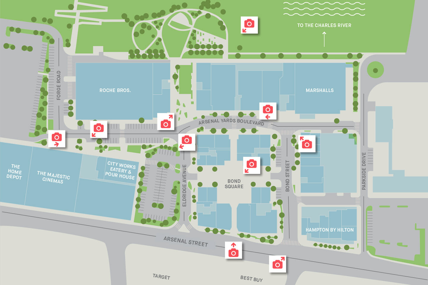 Arsenal Yards site plan