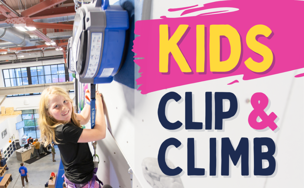 Kids Clip & Climb at Central Rock Gym