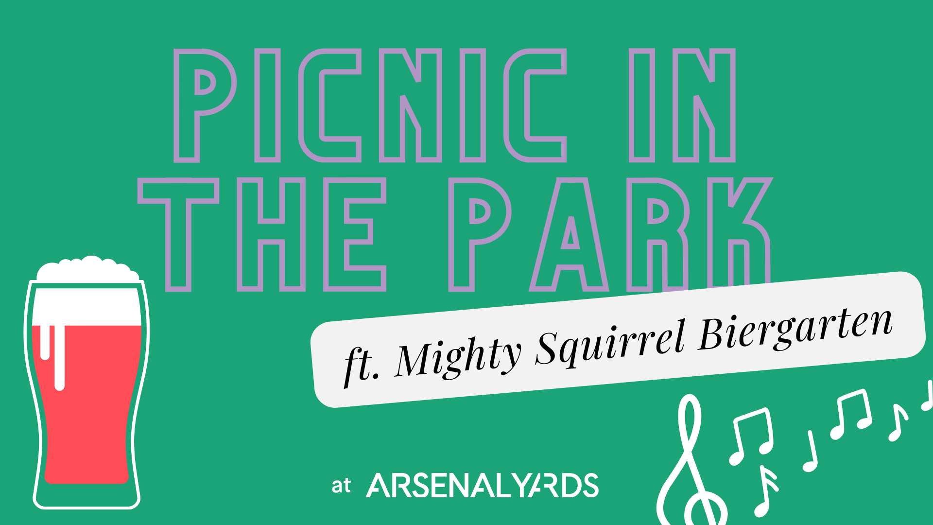 Picnic in the Park ft Mighty Squirrel Pop-up Biergarten